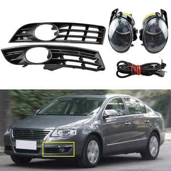 Front Halogen Fog Light For Passat B6 3C 2006-2009 Car-Styling Front Bumper Fog Lamps cover Auto Accessories and wire
Front Halogen Fog Light For Passat B6 3C 2006-2009 Car-Styling Front Bumper Fog Lamps cover Auto Accessories and wire