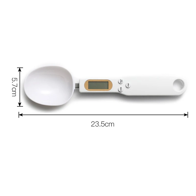 500g/0,1g Digital cuchara medidora de cocina Escala de alimentos LCD Digital electrónica cuchara escala buena calidad Mini balanzas de cocina