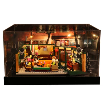 Building Block Acrylic Dustproof Display Box Show Box for 21319 Friends Coffee Shop Display Box Included Only- Type A 
Building Block Acrylic Dustproof Display Box Show Box for 21319 Friends Coffee Shop Display Box Included Only- Type A