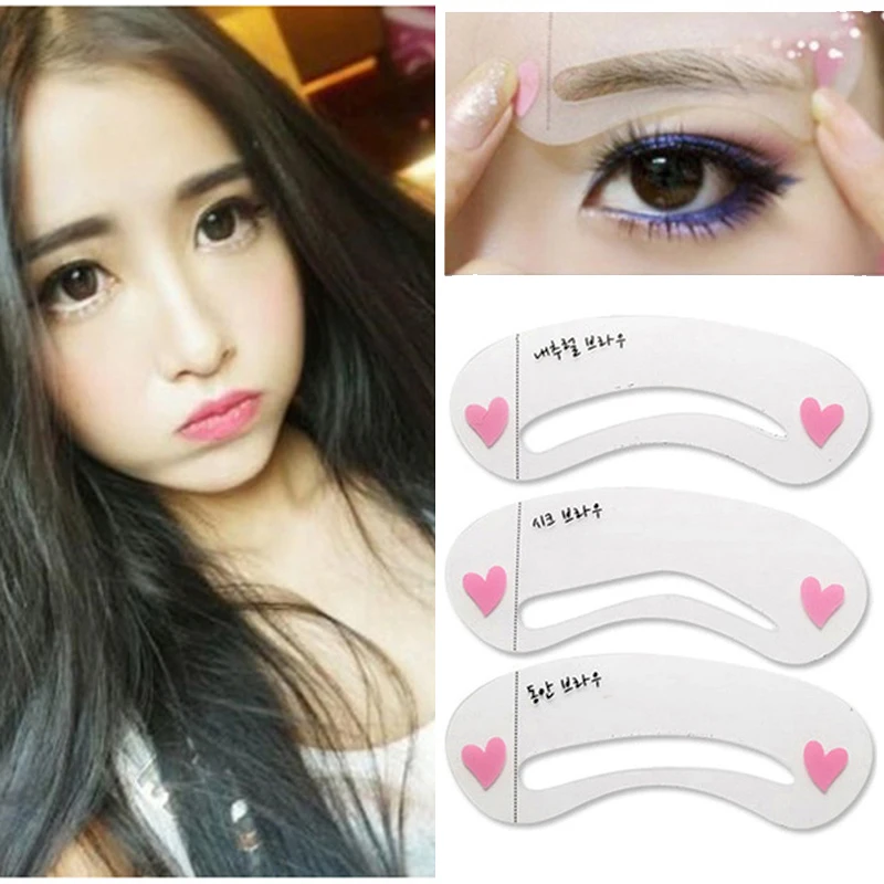 2019 3 styles/set Grooming Stencil Kit Shaping DIY Beauty Eyebrow Template Make Up Tool
2019 3 styles/set Grooming Stencil Kit Shaping DIY Beauty Eyebrow Template Make Up Tool