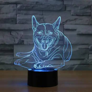 3D LED Night Light Dog Shape Decorative Lighting 7 Color Changing Acrylic Desk Table Lamp Gift for Dog Lovers Bluetooth Speaker
3D LED Night Light Dog Shape Decorative Lighting 7 Color Changing Acrylic Desk Table Lamp Gift for Dog Lovers Bluetooth Speaker