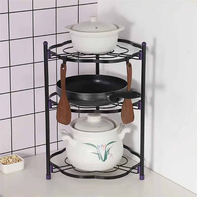 Household Basics Pan Organizer Rack Creative Kitchen Pot Holder Flower Shape Pan Shelf Kitchen Counter And Cabinet Organizer
Household Basics Pan Organizer Rack Creative Kitchen Pot Holder Flower Shape Pan Shelf Kitchen Counter And Cabinet Organizer