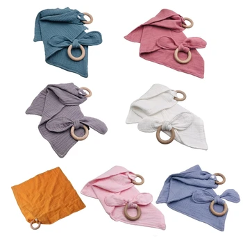 1Set Baby Cotton Bibs Beech Wooden Ring Pacifier Rabbit Ear Teether Saliva Towel K1KC
1Set Baby Cotton Bibs Beech Wooden Ring Pacifier Rabbit Ear Teether Saliva Towel K1KC