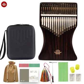 Rosewood Kalimba 17 Key C Beautiful Waist Mbira Thumb Piano Keyboard Hluru Musical Kalimbas Instrument Set With Accessories
Rosewood Kalimba 17 Key C Beautiful Waist Mbira Thumb Piano Keyboard Hluru Musical Kalimbas Instrument Set With Accessories