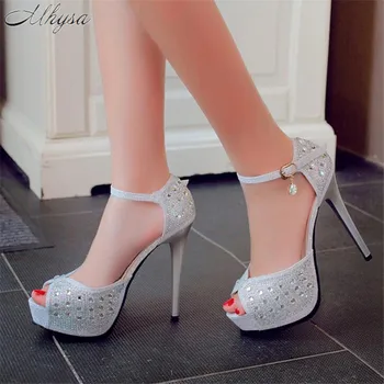 2020 Summer Ankle Strap thin Heels Women Sandals Shoes Women Open Toe High Heels 12cm Rhinestone Party Dress shoes women Sandals
2020 Summer Ankle Strap thin Heels Women Sandals Shoes Women Open Toe High Heels 12cm Rhinestone Party Dress shoes women Sandals