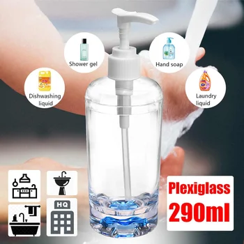 290ml Soap Dispenser Bottle Kitchen Hand Sanitizer Bottle Cosmetics Shampoo Body Wash Lotion Bottle Outdoor Travel Bottle
290ml Soap Dispenser Bottle Kitchen Hand Sanitizer Bottle Cosmetics Shampoo Body Wash Lotion Bottle Outdoor Travel Bottle