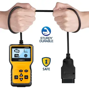 OBD2 Scanner OBD Reader Enhanced Universal Car Engine Fault Code Reader CAN Diagnostic Scan Tool for All OBD II Protocol Cars
OBD2 Scanner OBD Reader Enhanced Universal Car Engine Fault Code Reader CAN Diagnostic Scan Tool for All OBD II Protocol Cars