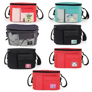 Cartoon Animal Print Baby Stroller Organizer Bag with Shoulder Strap for Mom LX9F
Cartoon Animal Print Baby Stroller Organizer Bag with Shoulder Strap for Mom LX9F