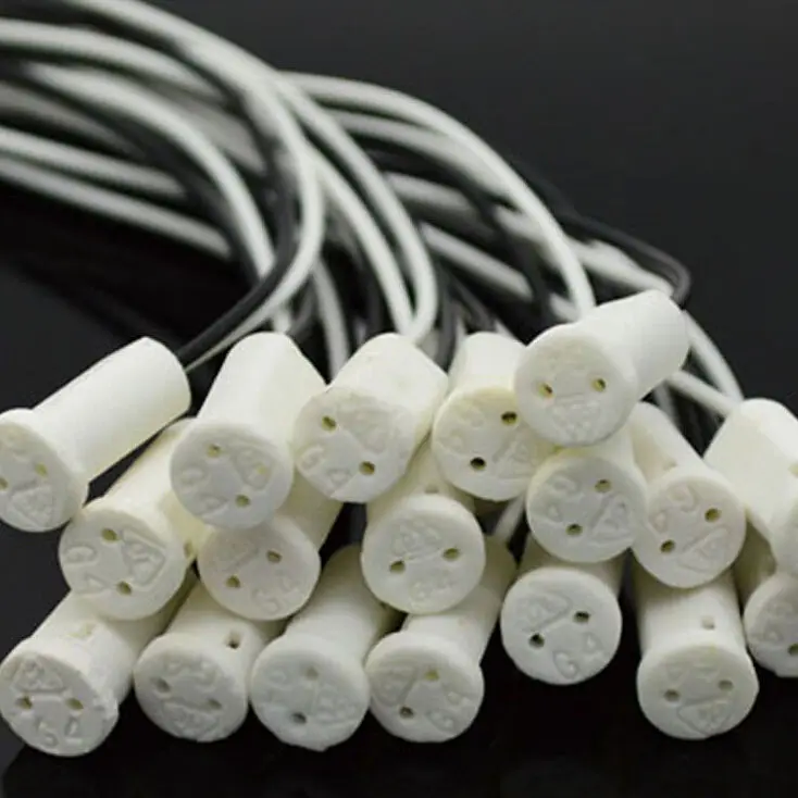 10pcs 20cm High Quality Socket Holder Connector G4 Ceramic Head LED Halogen Light Lamp Bulb Base
10pcs 20cm High Quality Socket Holder Connector G4 Ceramic Head LED Halogen Light Lamp Bulb Base