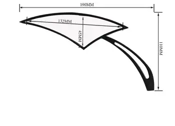 Motorcycle Retro Modified Knife-shaped Decorative Rearview Mirror for Harley Dyna Softail Sportster Street Tour Sliding Kawasaki
Motorcycle Retro Modified Knife-shaped Decorative Rearview Mirror for Harley Dyna Softail Sportster Street Tour Sliding Kawasaki