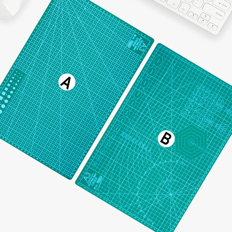 PVC Cutting Mat Pad Patchwork DIY Tool BA3 BA4 Model Paper Double-sided Sculpture Blade Handmade Anti-slip Black Dot Cutting Pad
PVC Cutting Mat Pad Patchwork DIY Tool BA3 BA4 Model Paper Double-sided Sculpture Blade Handmade Anti-slip Black Dot Cutting Pad