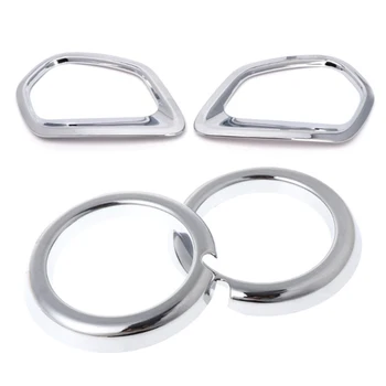 ABS Chrome Front and Rear Fog Lights Cover Trim Decorative Frame For Mitsubishi Outlander 2016-2020
ABS Chrome Front and Rear Fog Lights Cover Trim Decorative Frame For Mitsubishi Outlander 2016-2020