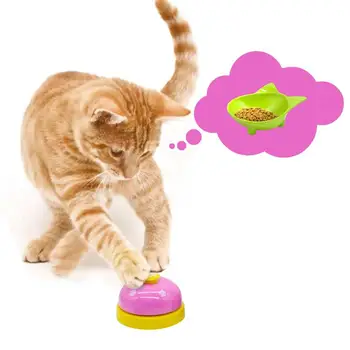 Dog Feeding Cat Training Bell Call Bell Ringer Pet IQ Interactive Training Squeak Toy Pets Kitten Toys Eating Food Feed Reminder
Dog Feeding Cat Training Bell Call Bell Ringer Pet IQ Interactive Training Squeak Toy Pets Kitten Toys Eating Food Feed Reminder