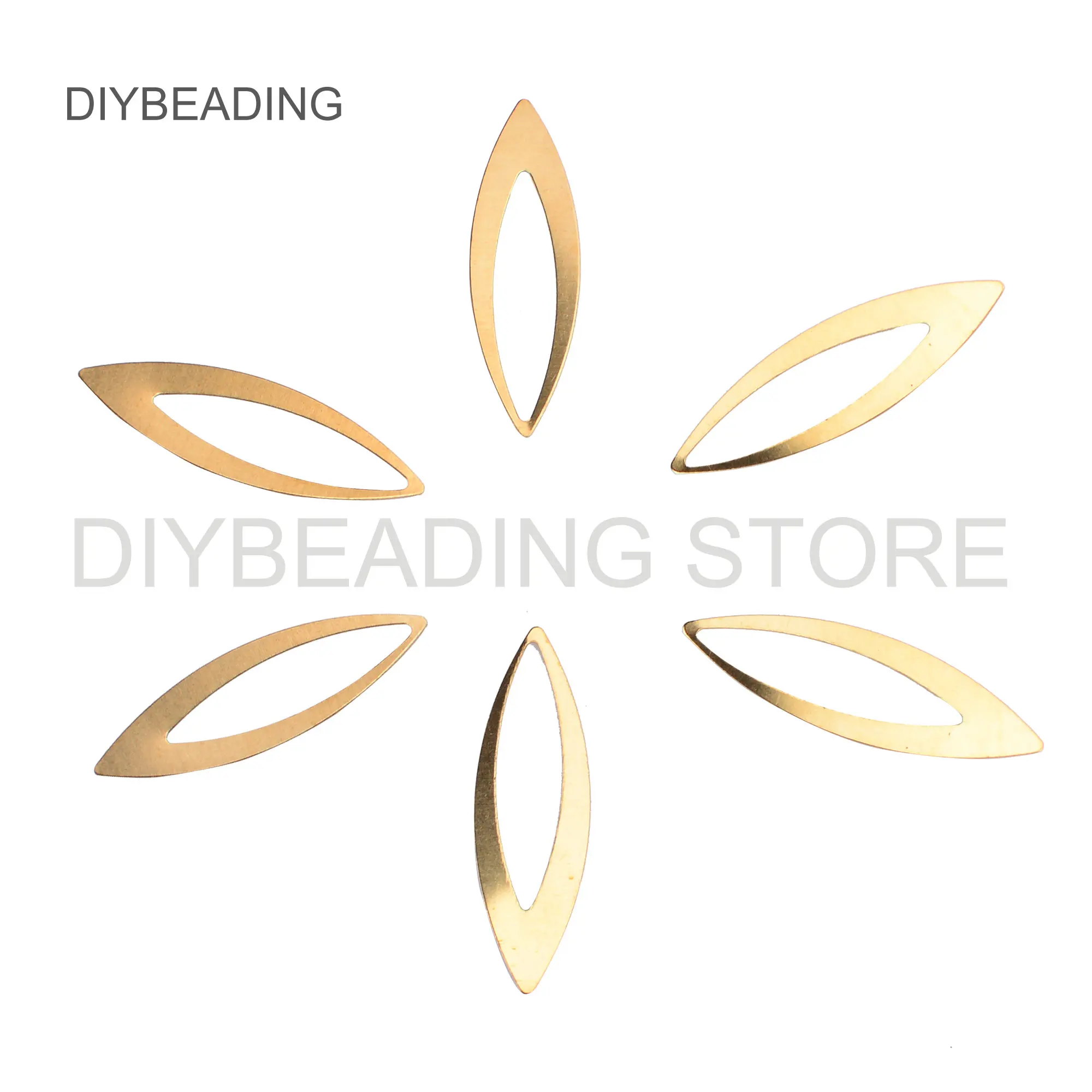 20-1000 Pcs Brass Stamping Charm/ Hollow Marquise Drop Pendant/ Long Oval Metal Finding Component for Earrings Making Supplies 
20-1000 Pcs Brass Stamping Charm/ Hollow Marquise Drop Pendant/ Long Oval Metal Finding Component for Earrings Making Supplies