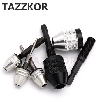 Keyless Drill Chuck Screwdriver Impact Driver Adaptor 1/4 Hex Shank Drill Bit Tools AZZKOR Quick Change Convertor Adapter 1pcs
Keyless Drill Chuck Screwdriver Impact Driver Adaptor 1/4 Hex Shank Drill Bit Tools AZZKOR Quick Change Convertor Adapter 1pcs
