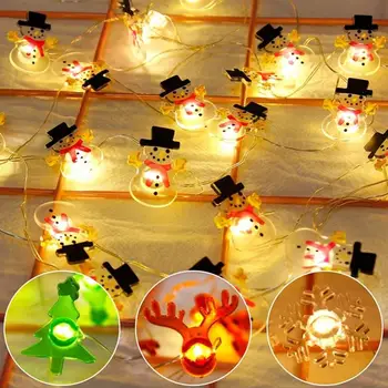 Snowflake Snowman String Fairy Light String Christmas String Party Festival Landscape Lamp 20LED Xmas Decor Yard Romantic
Snowflake Snowman String Fairy Light String Christmas String Party Festival Landscape Lamp 20LED Xmas Decor Yard Romantic