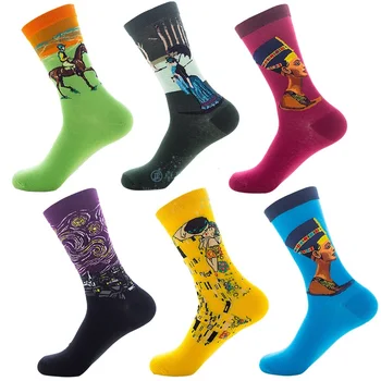 Retro Women Men Cotton Long Socks Classic Fashion Retro Abstract Oil Painting Art Socks Women Modern Van Gogh Starry Night Kiss
Retro Women Men Cotton Long Socks Classic Fashion Retro Abstract Oil Painting Art Socks Women Modern Van Gogh Starry Night Kiss