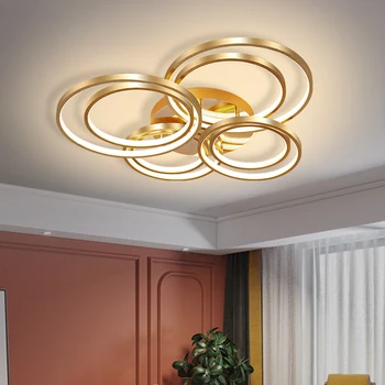 Living Room Ceiling Light Modern LED Ceiling Light Gold Ring Embedded Ceiling Light Surface Mount Bedroom Light Kitchen Light
Living Room Ceiling Light Modern LED Ceiling Light Gold Ring Embedded Ceiling Light Surface Mount Bedroom Light Kitchen Light