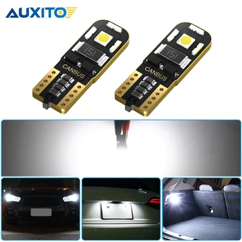 2pcs Canbus T10 LED W5W 194 Clearance Parking Light Bulb for Nissan Qashqai J10 J11 Note Tiida x trail T31 T32 Juke Leaf Teana