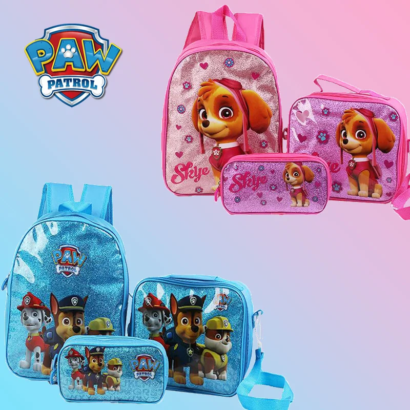 2019 New Paw Patrol Children's School Backpack Male Patrulla Canina Gold Powder Student Bag Lunch Bag Pencil Case 3 Pcs/Set S07
2019 New Paw Patrol Children's School Backpack Male Patrulla Canina Gold Powder Student Bag Lunch Bag Pencil Case 3 Pcs/Set S07