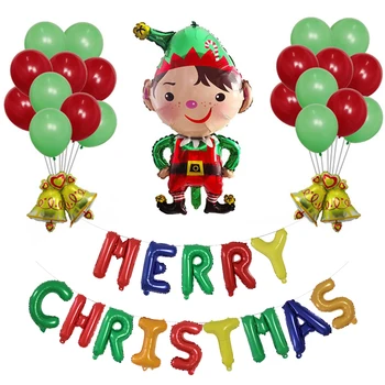 37pcs Christmas Foil Balloons Santa Snowman Xmas Deer Penguin Balloon Christmas Decorations for Home Balloon New Years Supplies
37pcs Christmas Foil Balloons Santa Snowman Xmas Deer Penguin Balloon Christmas Decorations for Home Balloon New Years Supplies