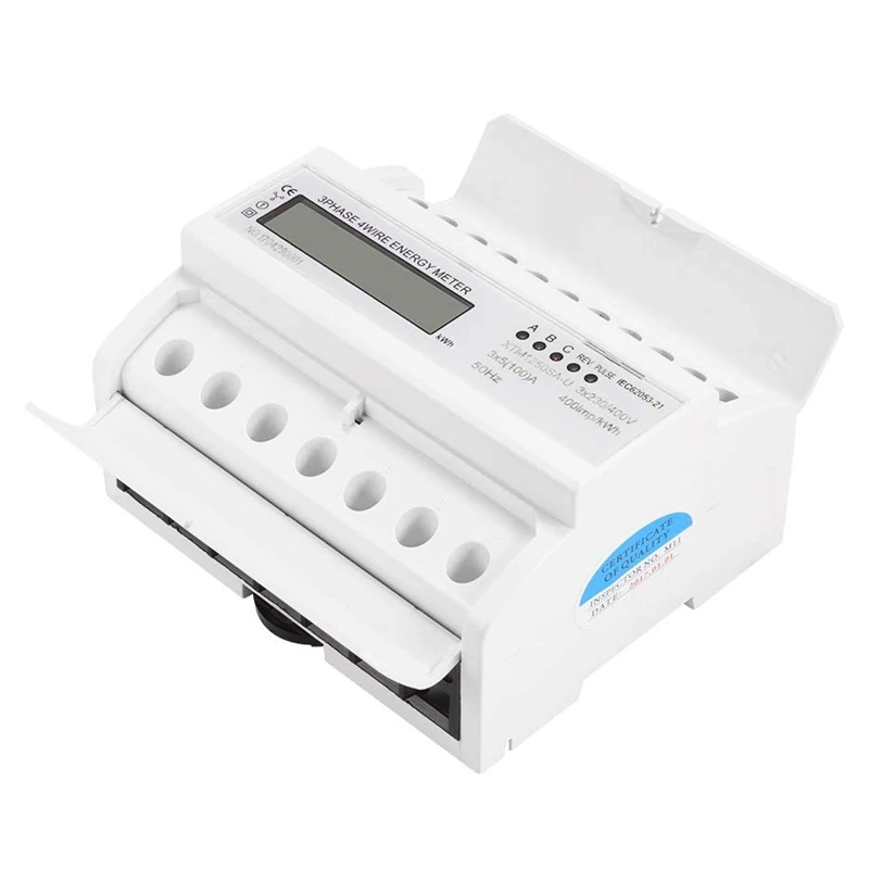 XTM1250SA-U Digital LCD 50Hz 5(100)A 3X230V/400V Energy Meter 3-Phase 4-Wire DIN Rail Electricity Power Accurate AD235
XTM1250SA-U Digital LCD 50Hz 5(100)A 3X230V/400V Energy Meter 3-Phase 4-Wire DIN Rail Electricity Power Accurate AD235