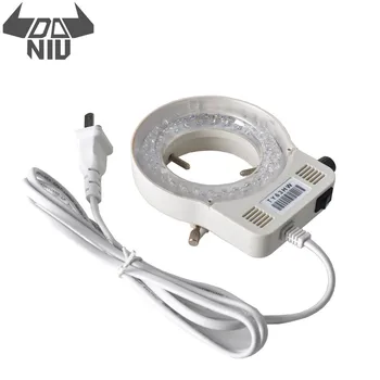 DANIU Adjustable 110V-220V 56 LED Ring Light Lamp for Industry Stereo Microscope White LED Bulbs 100% Brightness 110V 220V 
DANIU Adjustable 110V-220V 56 LED Ring Light Lamp for Industry Stereo Microscope White LED Bulbs 100% Brightness 110V 220V
