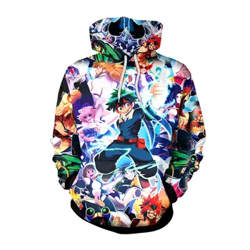 Anime Academia 3D Print Hoodie Bakugou Katsuki Midoriya Izuku deku Cosplay Sweatshirt School Uniform
Anime Academia 3D Print Hoodie Bakugou Katsuki Midoriya Izuku deku Cosplay Sweatshirt School Uniform