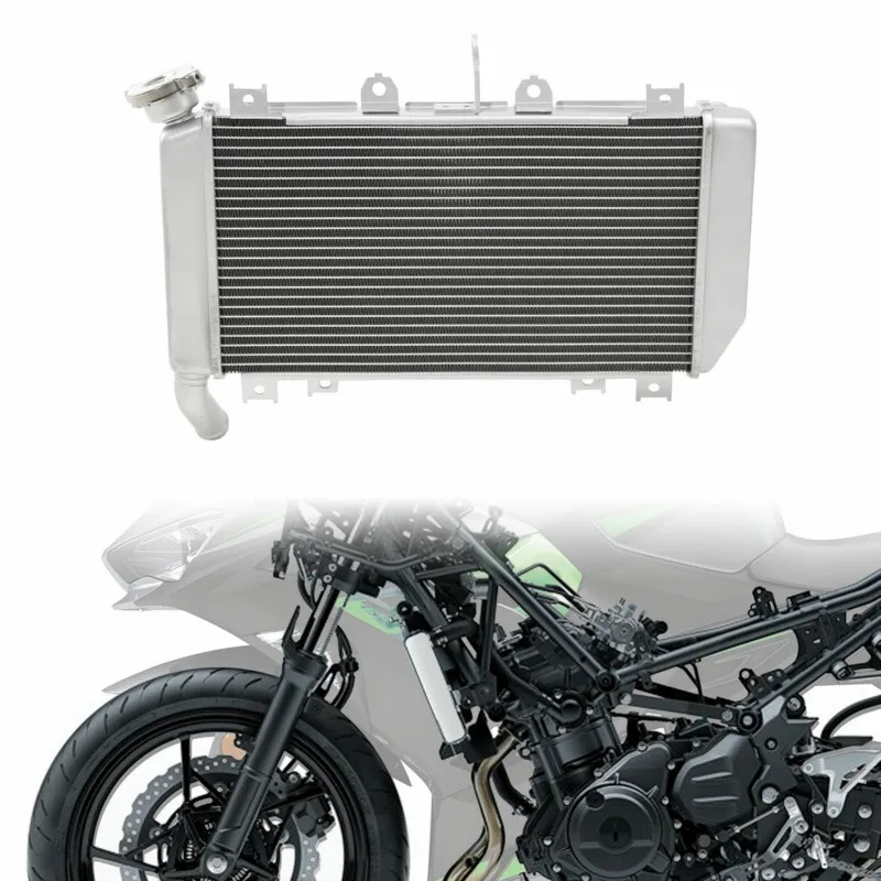 

Aluminum Engine Radiator Cooler System For Kawasaki Ninja 400 2018-2024 Z400 2019-2023 Ninja 500 Z500 2024 Motorcycle