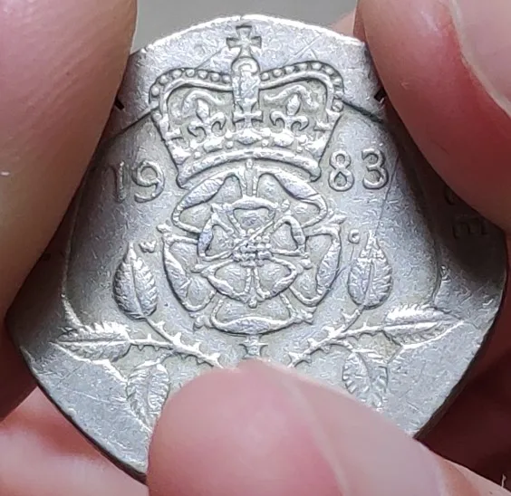 Оригинальная коллекция Подлинная памятная монета 21 мм Великобритания 100% | Дом и