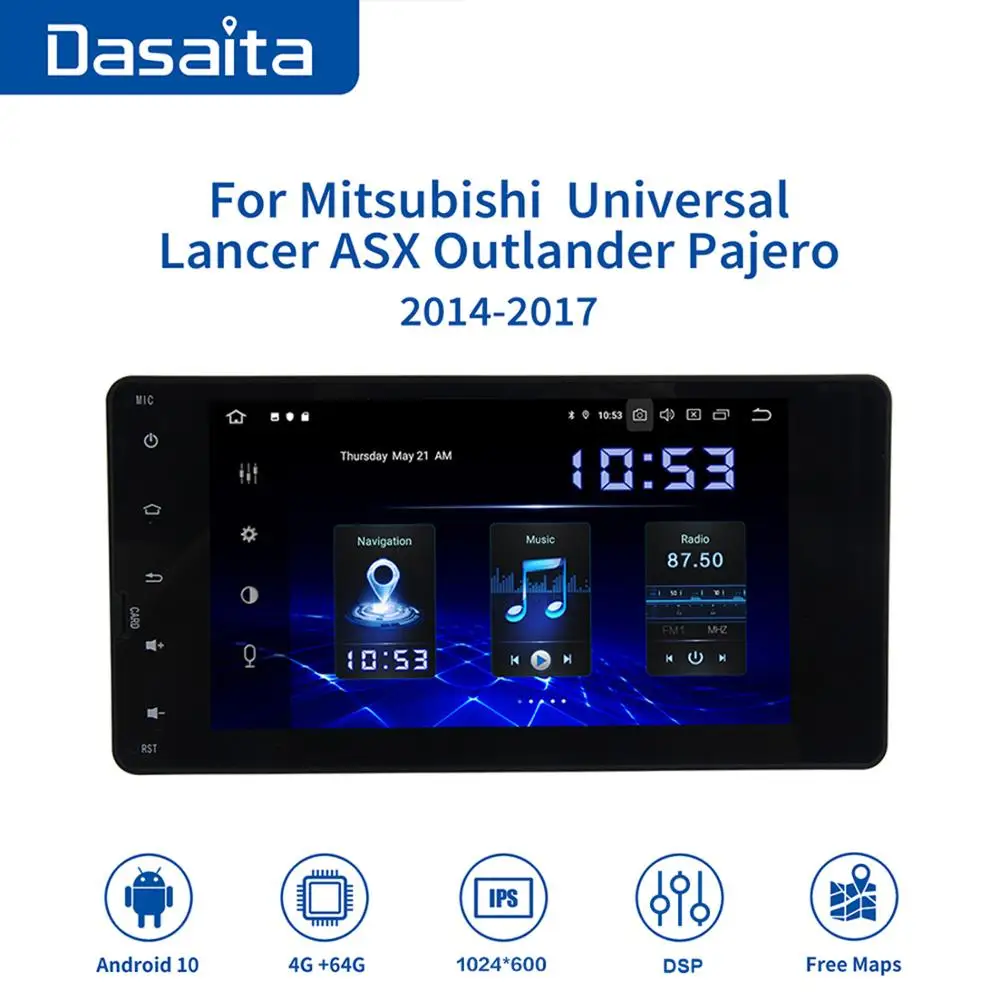 Android 10.0 universal 2 din Car Radio for Mitsubishi Lancer Outlander Pajero ASX triton GPS TDA7850 Bluetooth
Android 10.0 universal 2 din Car Radio for Mitsubishi Lancer Outlander Pajero ASX triton GPS TDA7850 Bluetooth