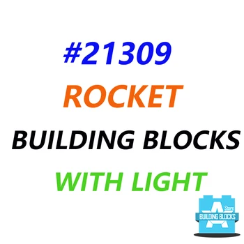 IN STOCK Brick Toy Set 21309 Rocket Building Blocks with light
IN STOCK Brick Toy Set 21309 Rocket Building Blocks with light