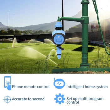 New Digital Watering Timer Electronic Wi-Fi Remote Control Hose Faucet Timer Automatic Garden Watering Irrigation Timer Controll
New Digital Watering Timer Electronic Wi-Fi Remote Control Hose Faucet Timer Automatic Garden Watering Irrigation Timer Controll