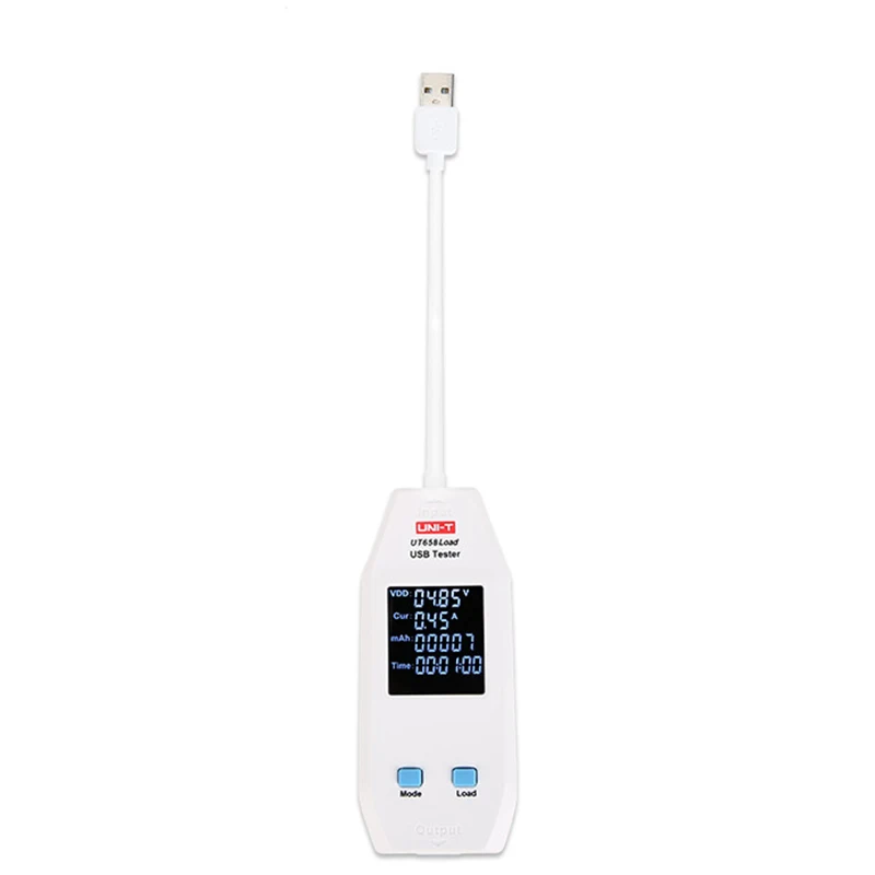 UNI-T UT658LOAD Type A Port Output Voltage USB Tester Current Energy Capacity Circuit Quivalent Resistance Electronic Load
UNI-T UT658LOAD Type A Port Output Voltage USB Tester Current Energy Capacity Circuit Quivalent Resistance Electronic Load