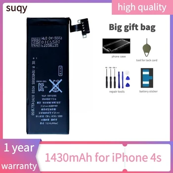 Suqy Hot High Capacity Original for Iphone 4s Battery for IPhone 4s Accumulator for Apple Iphone 4s Battery Bateria Para Movil
Suqy Hot High Capacity Original for Iphone 4s Battery for IPhone 4s Accumulator for Apple Iphone 4s Battery Bateria Para Movil
