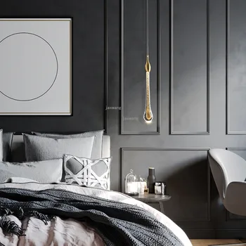 Modern Light Luxury Pendant Lights Living Room Bedroom Indoor Home Decor LED Lighting Crystal Light Fixtures Loft Pendant Lamp
Modern Light Luxury Pendant Lights Living Room Bedroom Indoor Home Decor LED Lighting Crystal Light Fixtures Loft Pendant Lamp