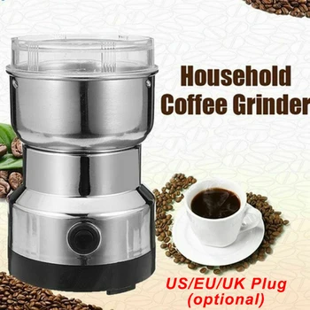 Electric Coffee Bean Grinder Bean Nut Grinder Spice Matte Blender Multifunctional Home Mill Grinding Coffee Machine Kitchen Tool
Electric Coffee Bean Grinder Bean Nut Grinder Spice Matte Blender Multifunctional Home Mill Grinding Coffee Machine Kitchen Tool