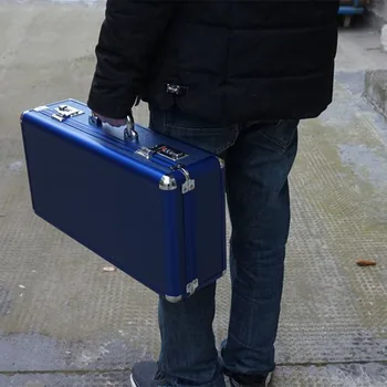 aluminum toolbox instrument case portable password lock Protection tool case File box hardware storage box 45x23x13cm
aluminum toolbox instrument case portable password lock Protection tool case File box hardware storage box 45x23x13cm