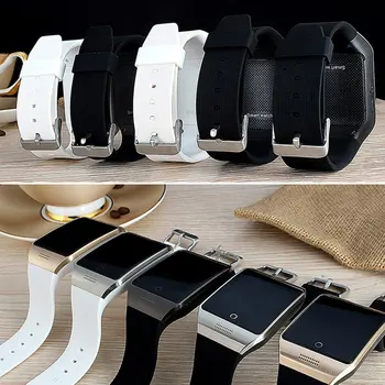Smart Watch Support GSM SIM Card Audio Camera Fitness Tracker Pedometer for Android iOS Mobile Phone
Smart Watch Support GSM SIM Card Audio Camera Fitness Tracker Pedometer for Android iOS Mobile Phone