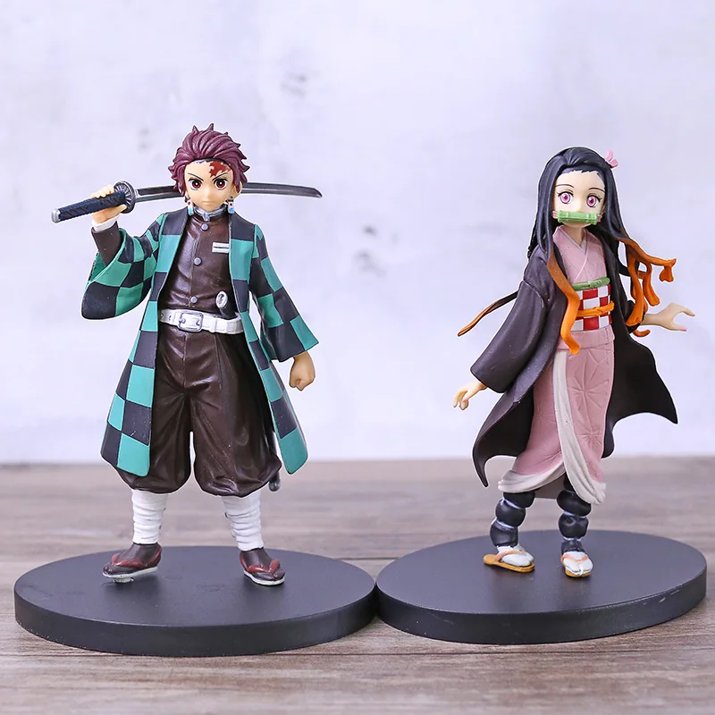 Anime Demon Slayer: Kimetsu no Yaiba Kamado Tanjirou Nezuko PVC Statue Figure Collectible Model Toy
Anime Demon Slayer: Kimetsu no Yaiba Kamado Tanjirou Nezuko PVC Statue Figure Collectible Model Toy