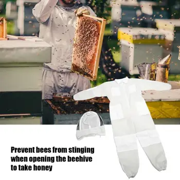 Full Body Thick Safety Anti-bee Suit Coat Professional Protective Beekeeping Suit
Full Body Thick Safety Anti-bee Suit Coat Professional Protective Beekeeping Suit