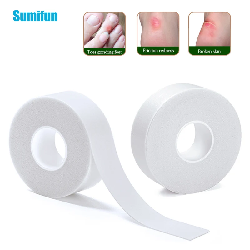 1Pcs First Aid Bandage Multi-functional Self-adhesive Wrap Anti-wear Waterproof Toe Medical Rubber Protect Blister Corns Foot Ca
1Pcs First Aid Bandage Multi-functional Self-adhesive Wrap Anti-wear Waterproof Toe Medical Rubber Protect Blister Corns Foot Ca