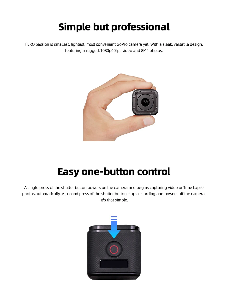 GoPro hero 4 session sports camera HD pocket mini camera wireless control outdoor Go Pro sports digital camera GoPro hero 4 session sports camera HD pocket mini camera wireless control outdoor Go Pro sports digital camera
