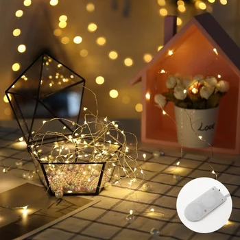 1pcs button CR2032 silver thread 2m 20led Christmas Light String Outdoor Fairy Lights Waterproof For Party Wedding Decoration
1pcs button CR2032 silver thread 2m 20led Christmas Light String Outdoor Fairy Lights Waterproof For Party Wedding Decoration