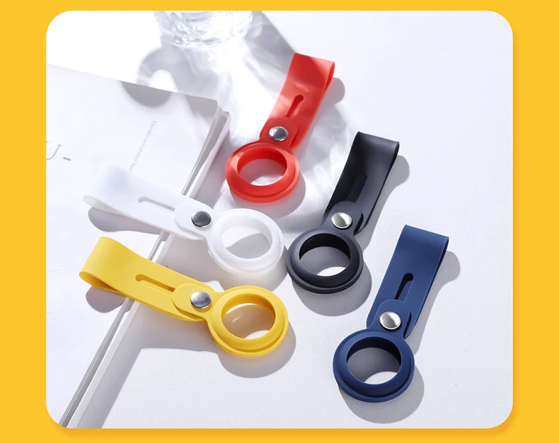 Apple Airtags with Keychain Anti-Fall Protection Case Apple Airtags with Keychain Anti-Fall Protection Case