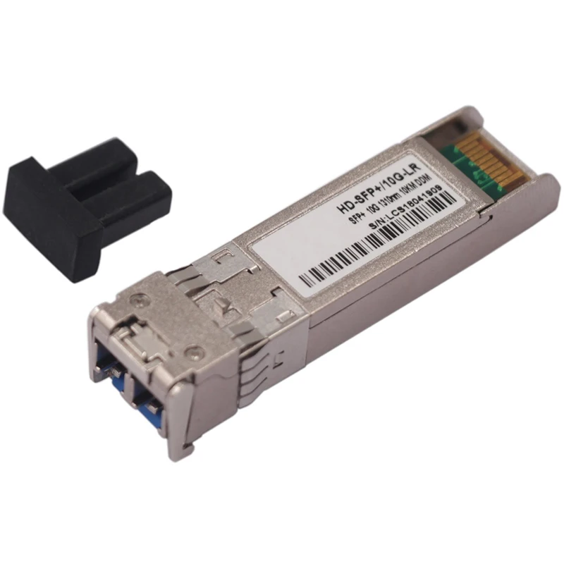 SFP-10G-LR 10Gb/s SFP+ Transceiver module 10GBASE-LR SMF 1310nm DFB+PIN LC 10KM Compatible Cisco fibra optica FTTH
SFP-10G-LR 10Gb/s SFP+ Transceiver module 10GBASE-LR SMF 1310nm DFB+PIN LC 10KM Compatible Cisco fibra optica FTTH