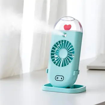 Foxnovo Handheld USB Fan Portable Mist Spray Fan Summer Cooling Fan Home Office Hydrating Fan
Foxnovo Handheld USB Fan Portable Mist Spray Fan Summer Cooling Fan Home Office Hydrating Fan