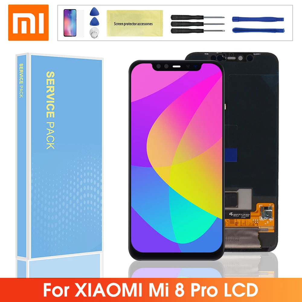 Original LCD For Xiaomi Mi 8 Pro LCD Display Touch Screen Digitizer Assembly Replacement For Xiaomi mi8 pro LCD Screen
Original LCD For Xiaomi Mi 8 Pro LCD Display Touch Screen Digitizer Assembly Replacement For Xiaomi mi8 pro LCD Screen
