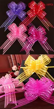 New 10pcs DIY Wedding Organza Yarn Pull Bows Ribbons Wedding Party Flower Decor Gift Flower Garland Organza 14cmX10.5cm
New 10pcs DIY Wedding Organza Yarn Pull Bows Ribbons Wedding Party Flower Decor Gift Flower Garland Organza 14cmX10.5cm