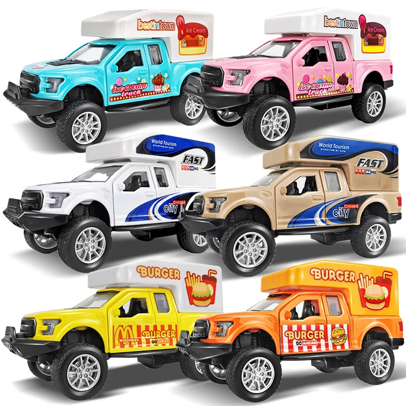 1:36 Simulation Pickup Car Model Pull Back Metal Diecast Vehicle Ice Cream Burger Snack Cart Birthday Gift For Children Boy Y106
1:36 Simulation Pickup Car Model Pull Back Metal Diecast Vehicle Ice Cream Burger Snack Cart Birthday Gift For Children Boy Y106